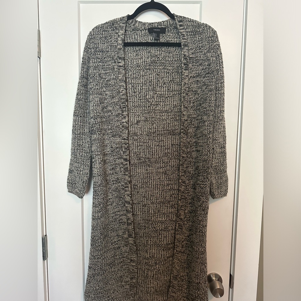 Forever 21 Longline Cardigan